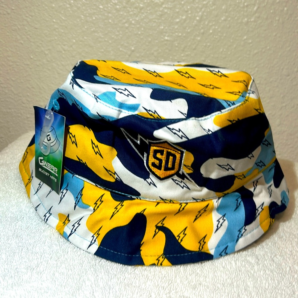 San Diego/ Los Angeles Chargers Gwear Bucket Hat Embroidered Front/Back